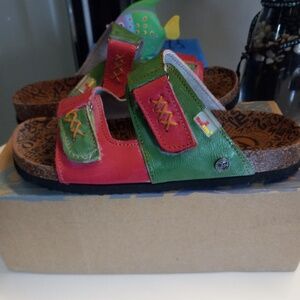 TMA Eyes- Leather Sandals-Women's SZ 38- NWOT